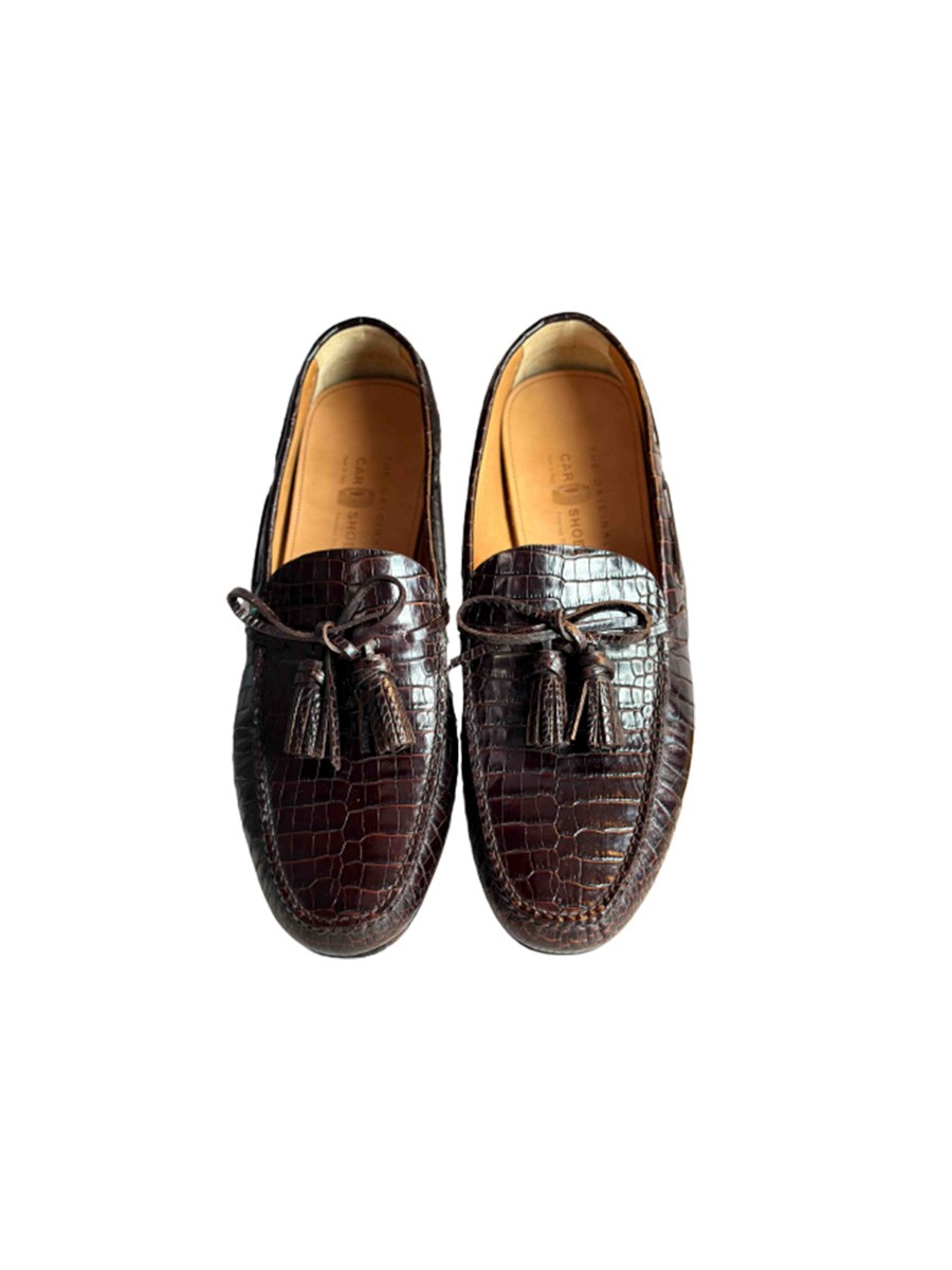 Кожаные мокасины