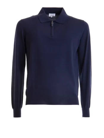 Шерстяное поло Brioni артикул UMS10L-OZK18-4000