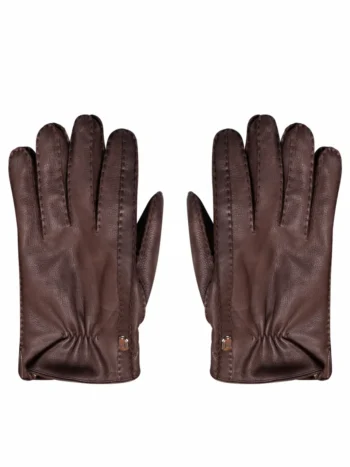 Кожаные перчатки Dunhill артикул 1DH43