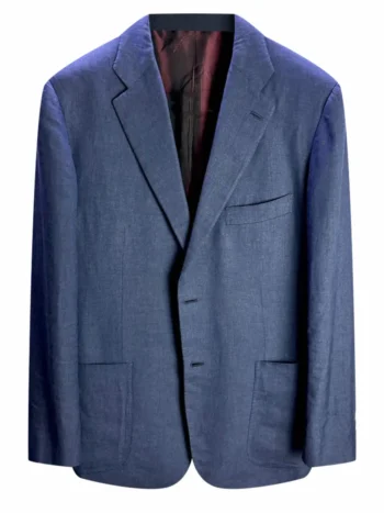 Пиджак из кашемира и льна Kiton артикул 829375