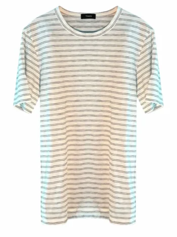 Хлопковая футболка THEORY артикул M0494508