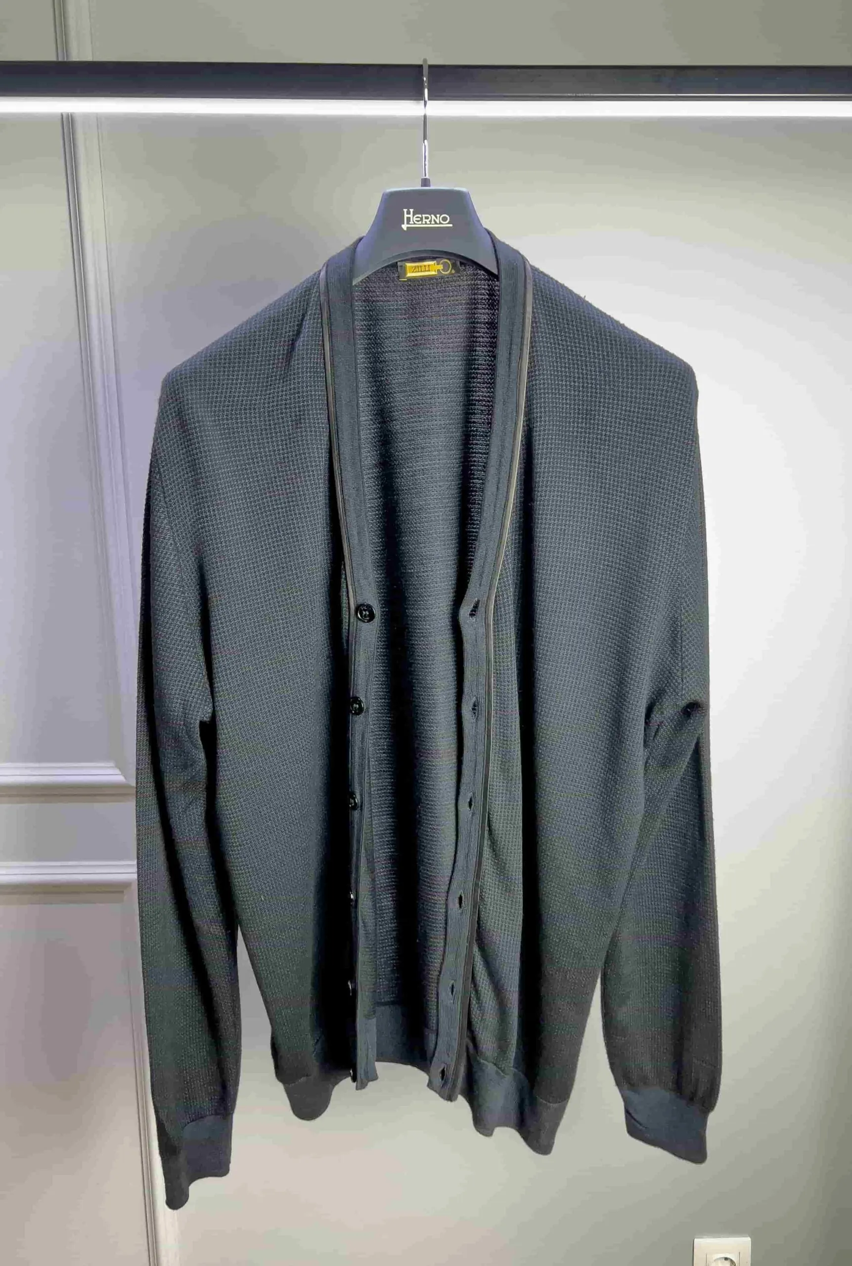 Кардиган из шерсти мериноса ZILLI артикул ZM58573893LC