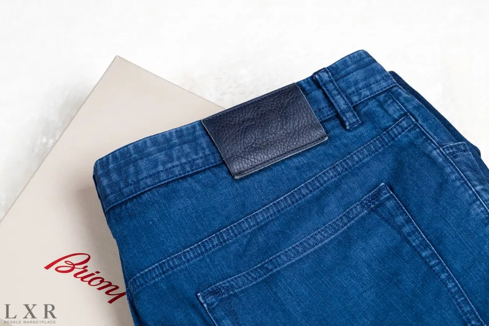 Прямые джинсы Brioni артикул SPL300-P3D02