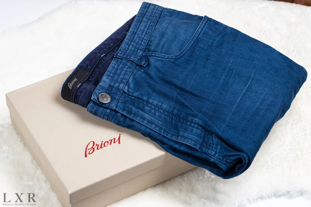 Прямые джинсы Brioni артикул SPL300-P3D02