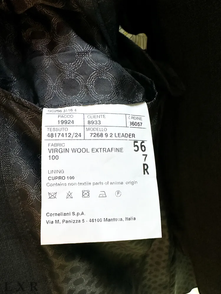 Классический костюм CORNELIANI артикул GC256-3116-4