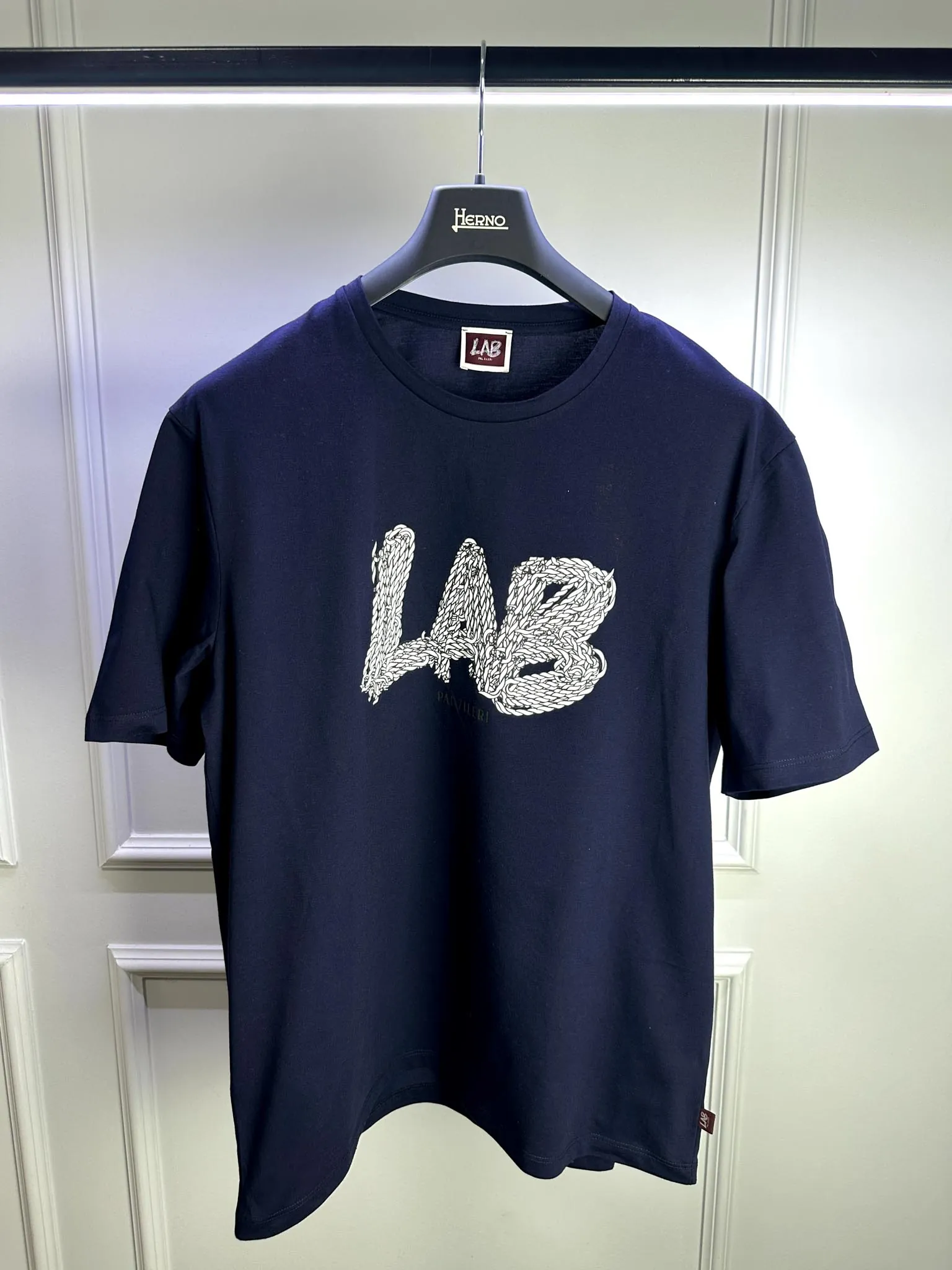 Хлопковая футболка PAL ZILERI артикул P-PMJF557