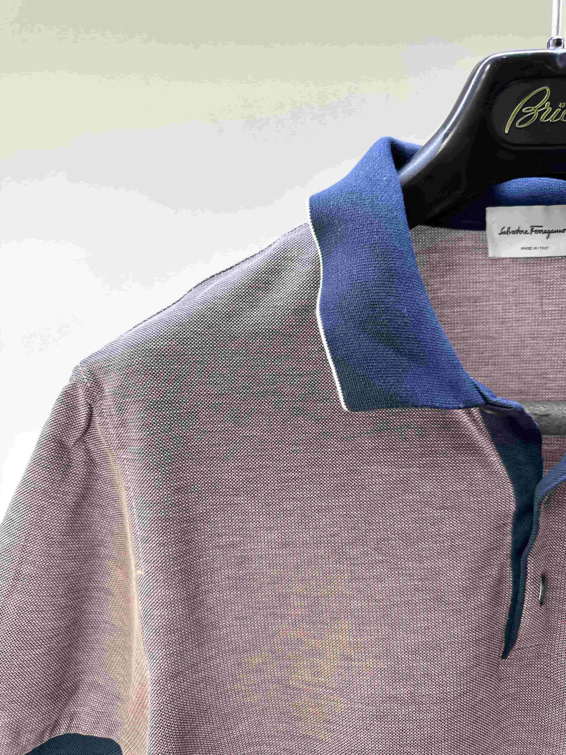 Хлопковое поло Salvatore Ferragamo артикул 0626-001