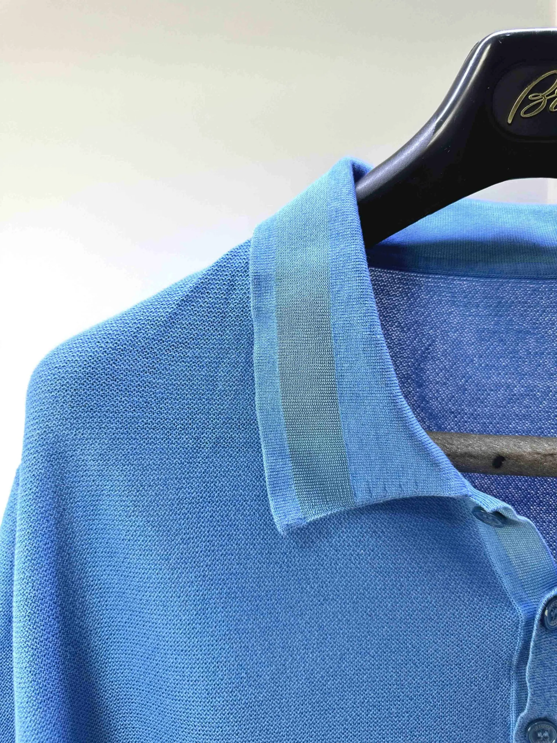 Поло из смеси хлопка и шелка ZILLI артикул 602J002002NC2BIS