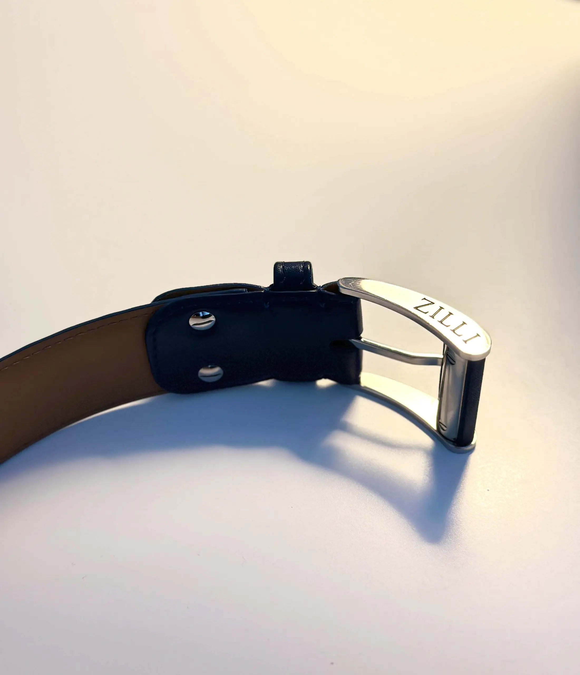 Кожаный ремень ZILLI артикул KZCLAB-07005