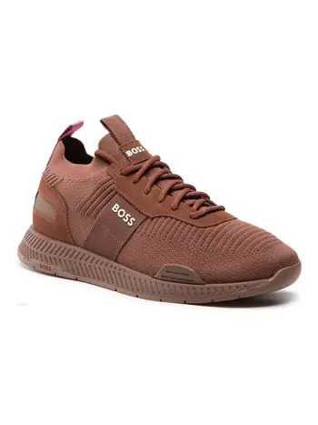 Текстильные кроссовки BOSS артикул 50470596