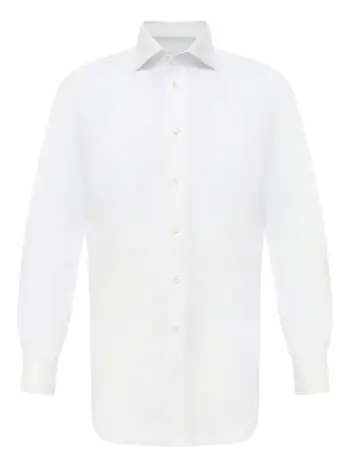 Хлопковая сорочка Brioni артикул RCA30L-PZ016