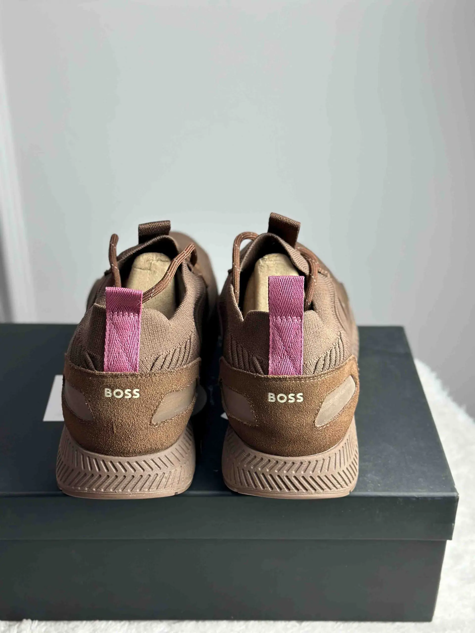 Текстильные кроссовки BOSS артикул 50470596