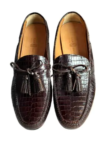 Кожаные мокасины CAR SHOE артикул KUD627