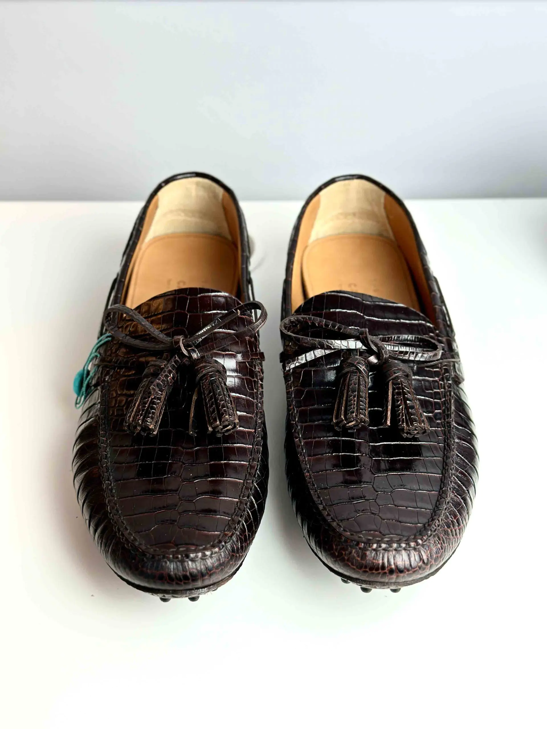 Кожаные мокасины CAR SHOE артикул KUD627