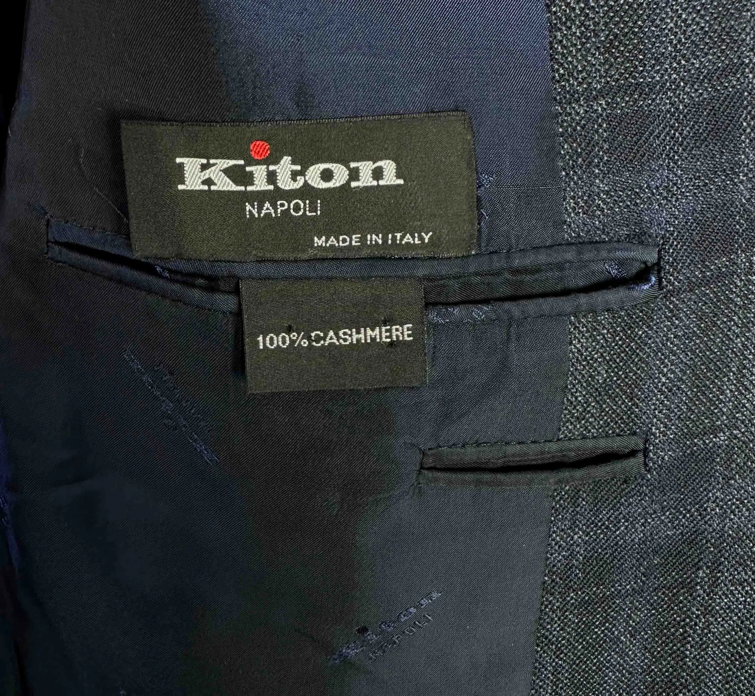 Кашемировый пиджак Kiton артикул 805302