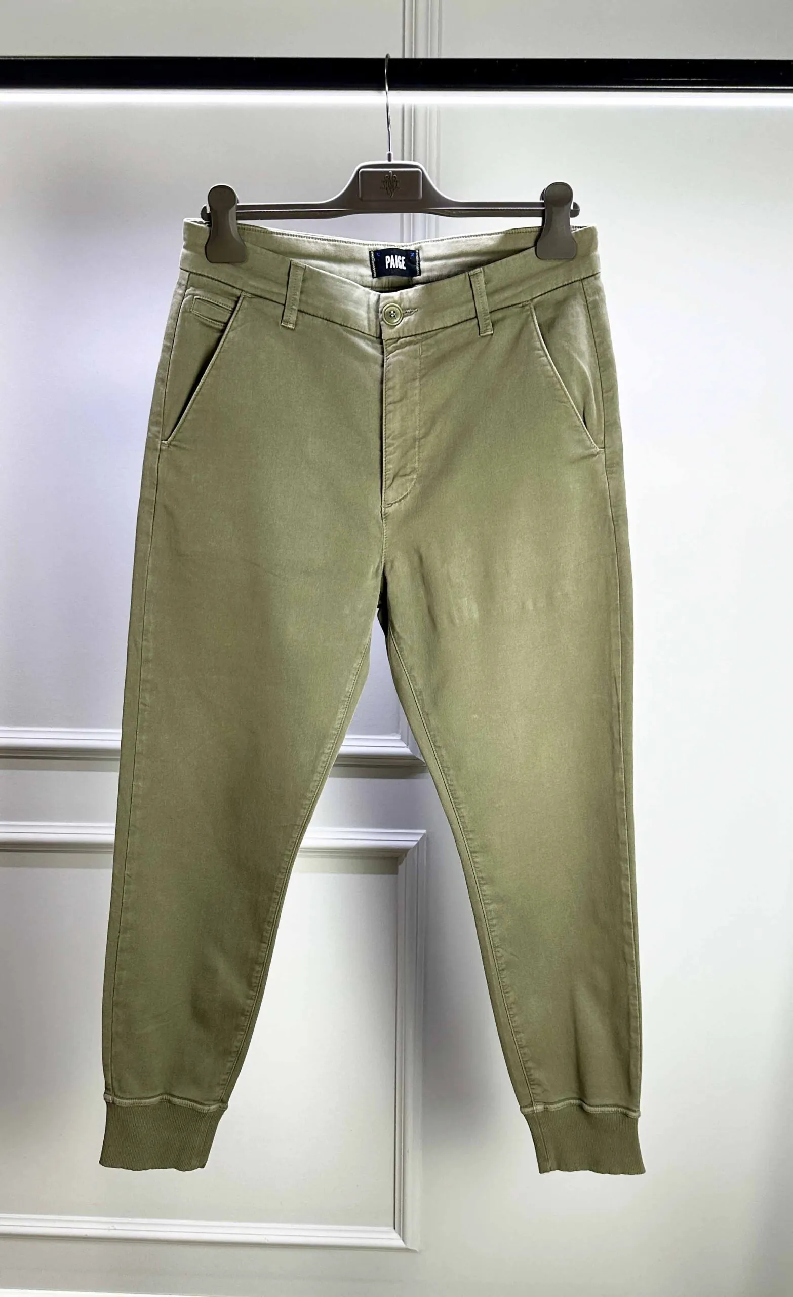 Хлопковые брюки PAIGE артикул M713684-1770