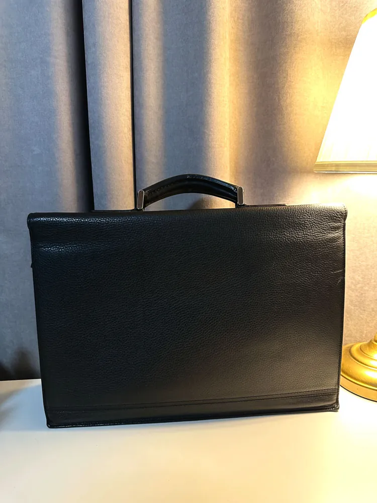 Кожаный портфель Moreschi артикул MC27NAV10A