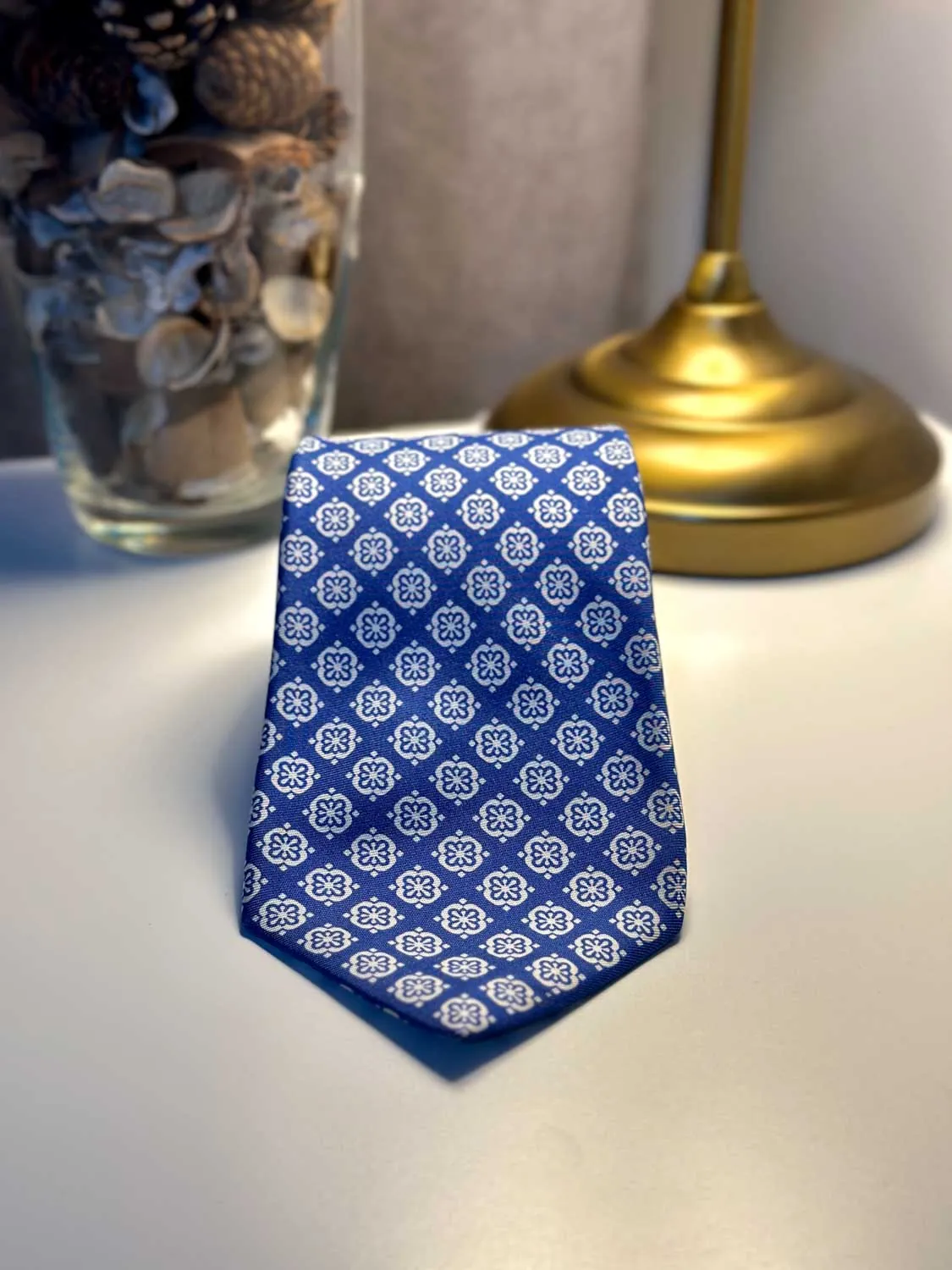 Шелковый галстук Kiton артикул UK784-9