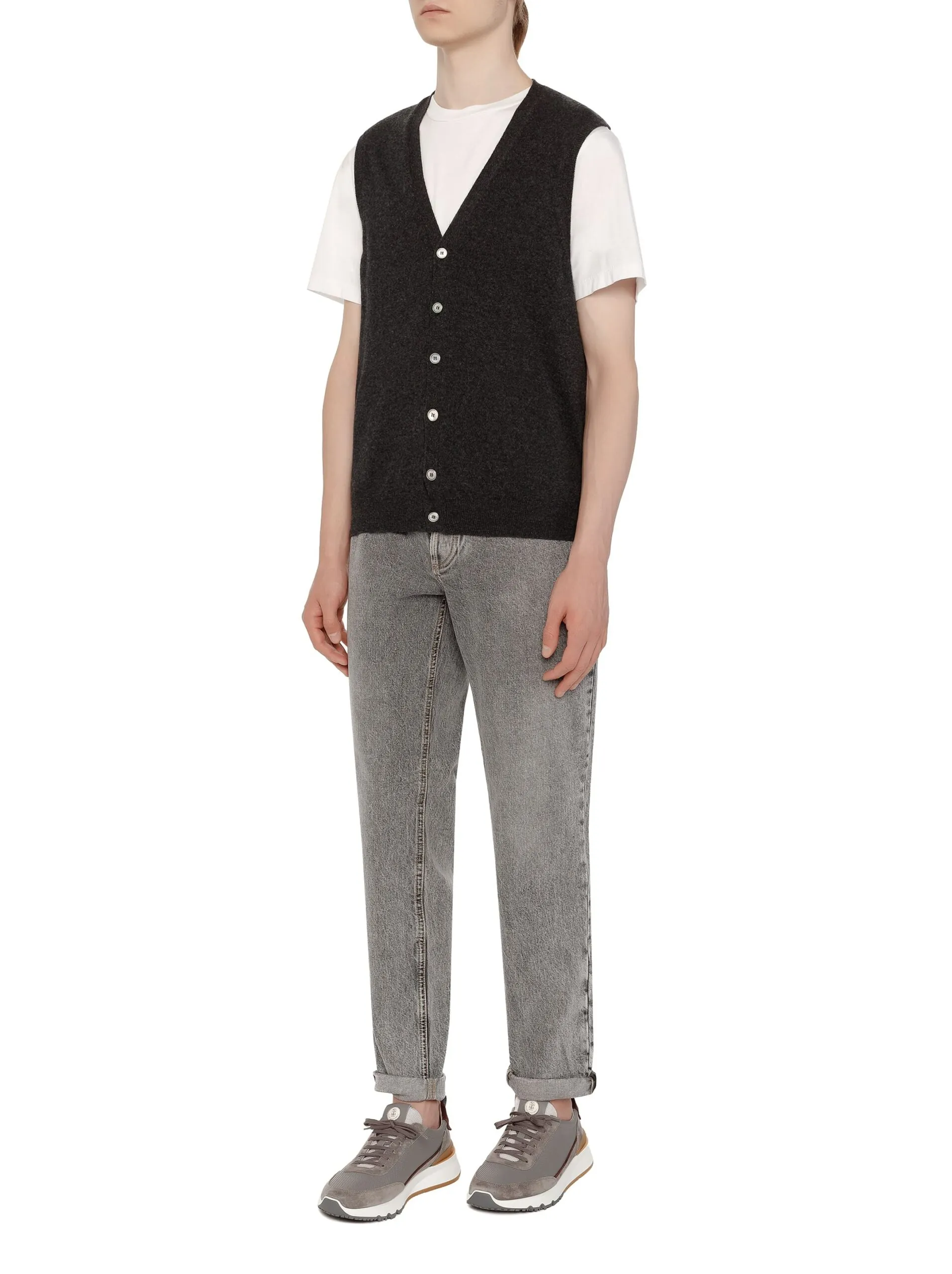 Кашемировый жилет FEDELI артикул 6UI07006