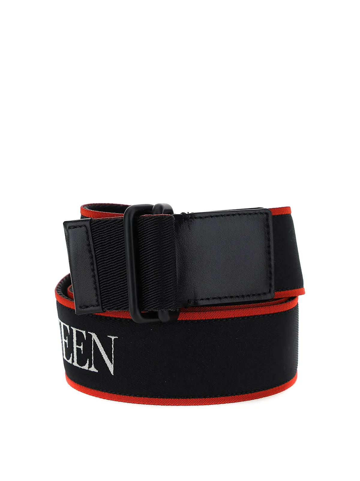 Текстильный ремень Alexander McQueen артикул 647269-501523