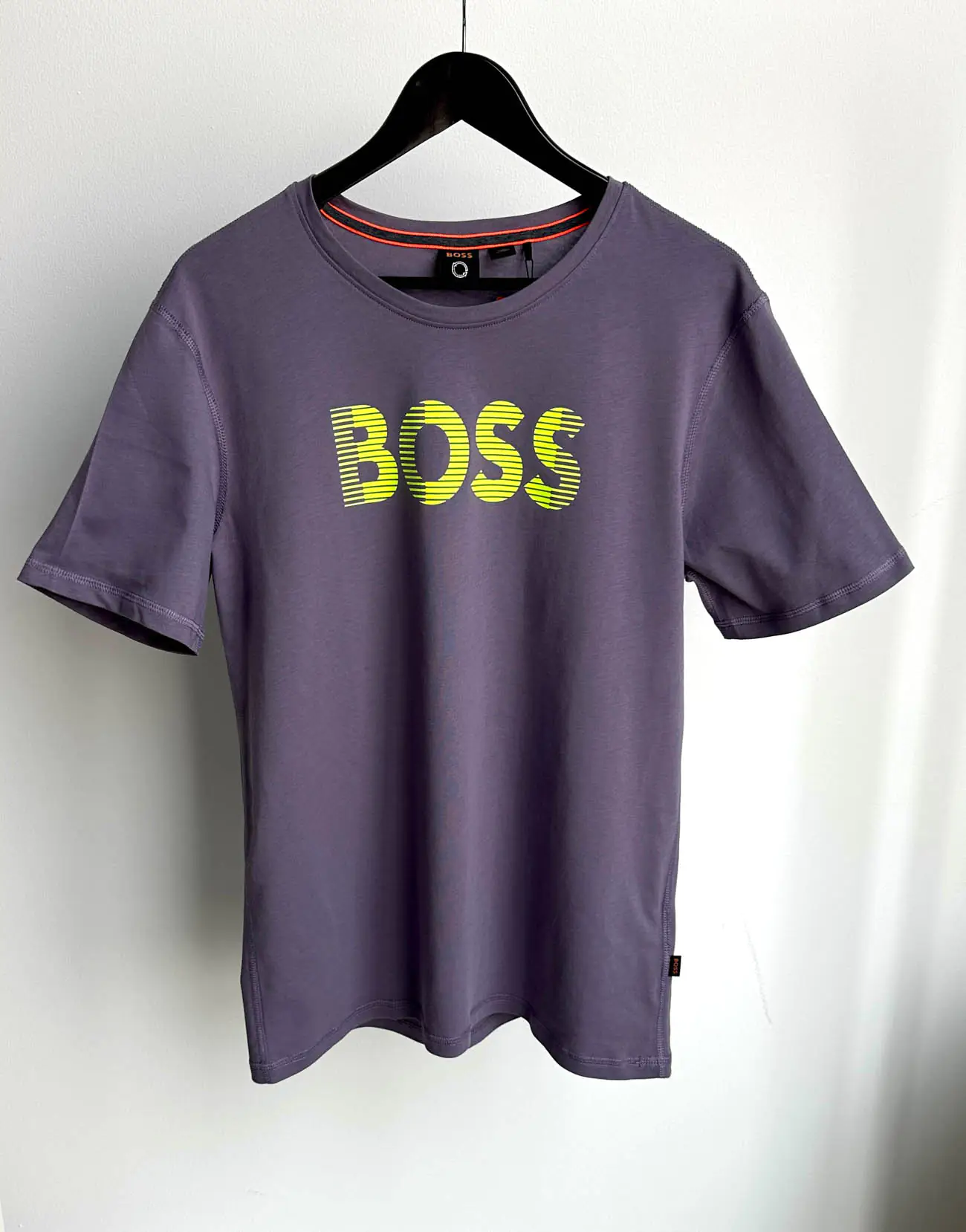 Хлопковая футболка BOSS артикул 10244990