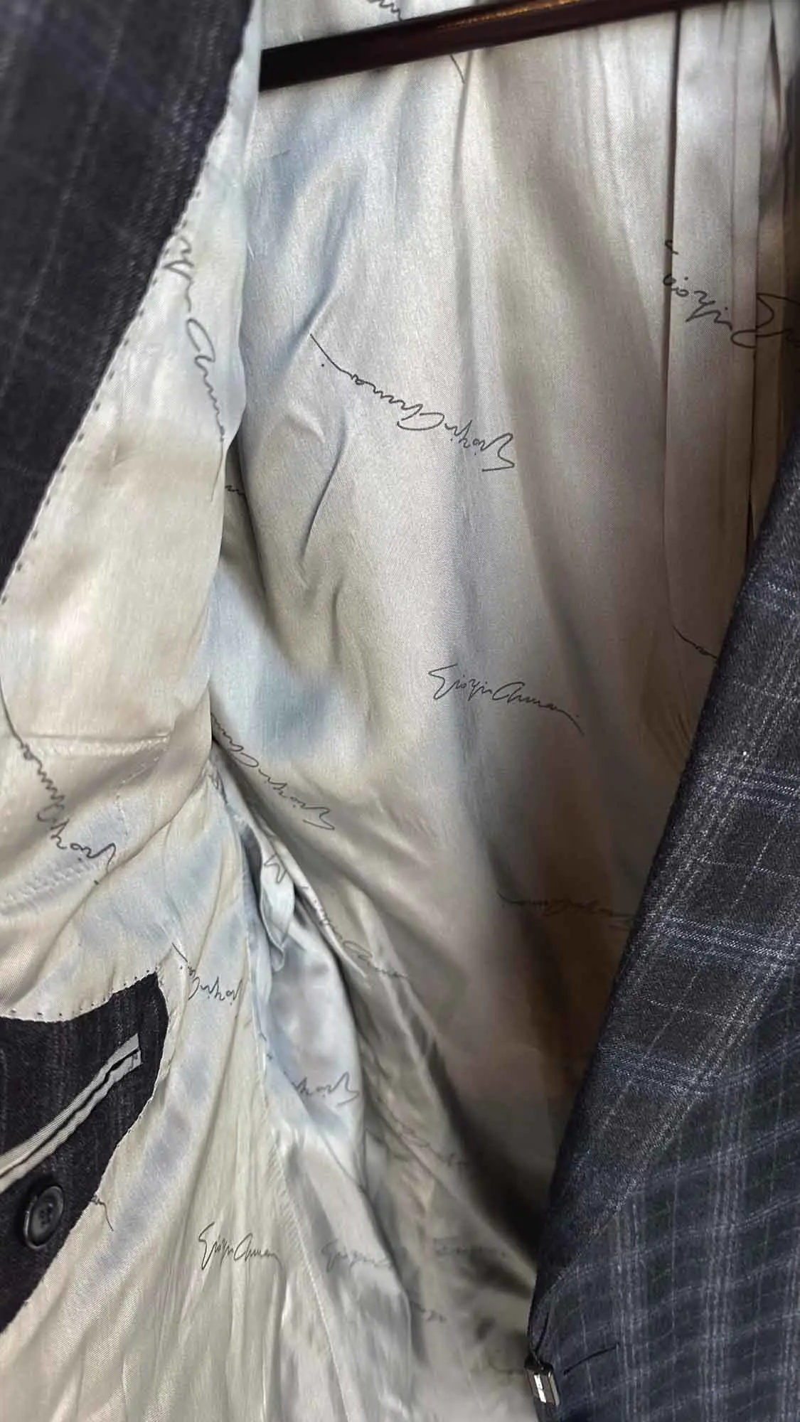 Шерстяной пиджак GIORGIO ARMANI артикул 0EGC20-OE942