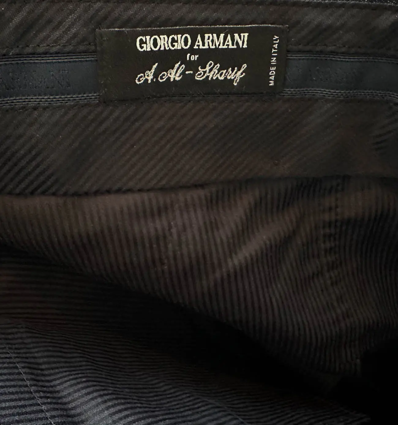 Шерстяные брюки GIORGIO ARMANI артикул 0ED17-0EPA50