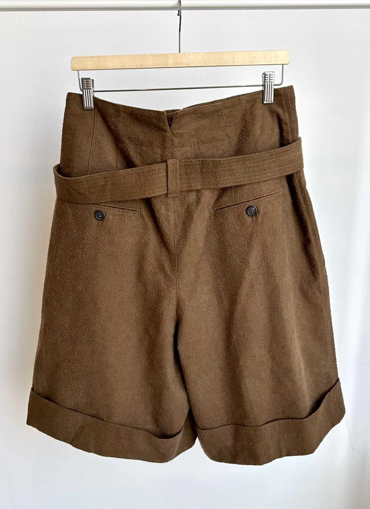 Шорты из хлопка и шелка GOLDEN GOOSE артикул G34WP013-A2